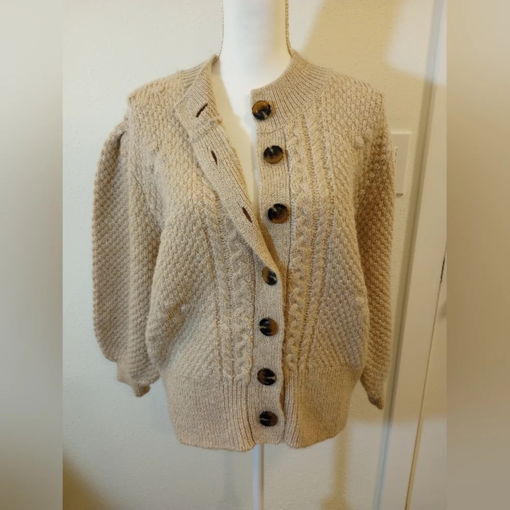 Who What Wear Texture-Stitch Cardigan, Sz XL - Picture 10 of 10